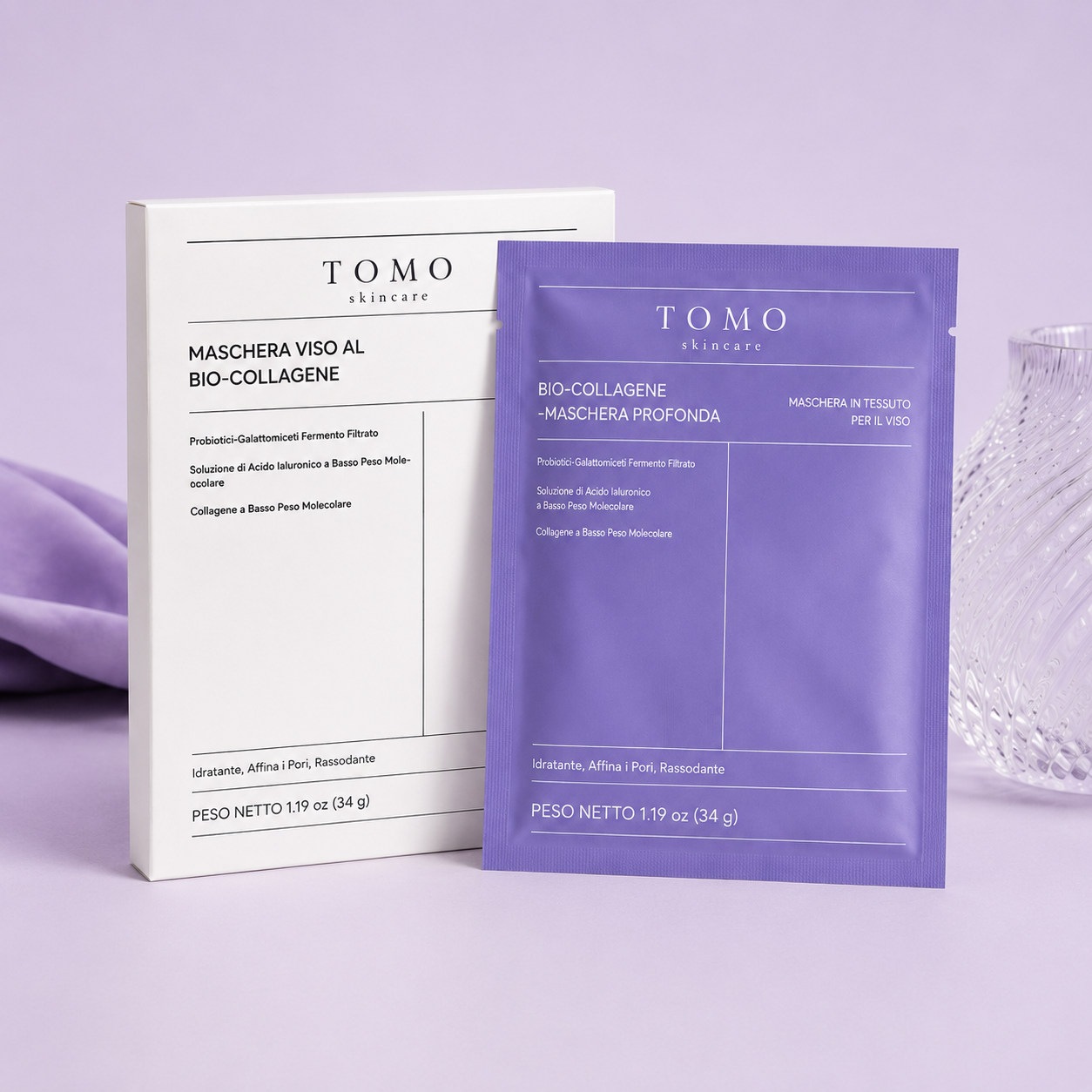 Maschera Viso al Bio-Collagene