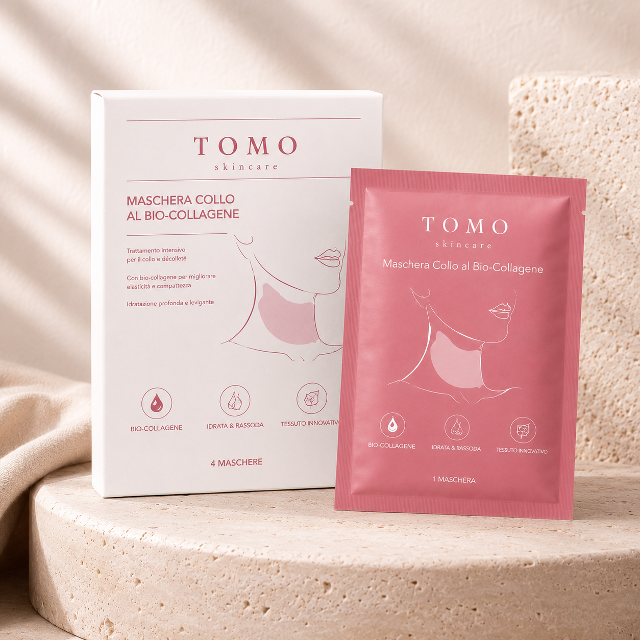 Maschera Collo al Bio-Collagene